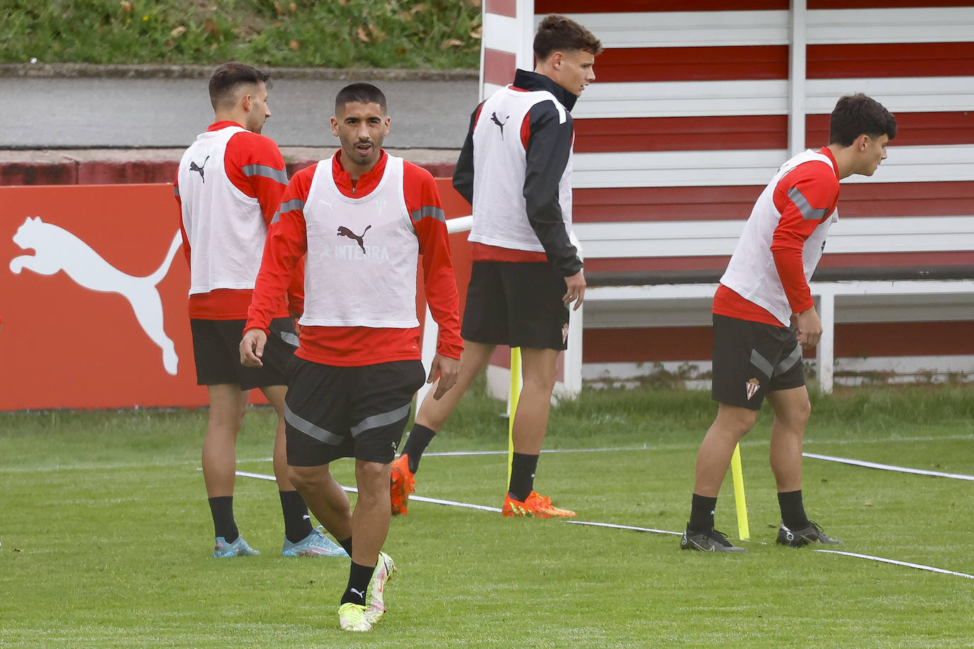 Fotos: Entrenamiento del Sporting (26-8-2022)