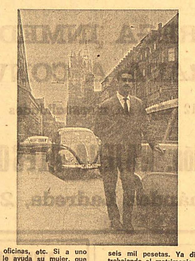 Antonio Alonso, emigrante gijonés en Nuremberg.