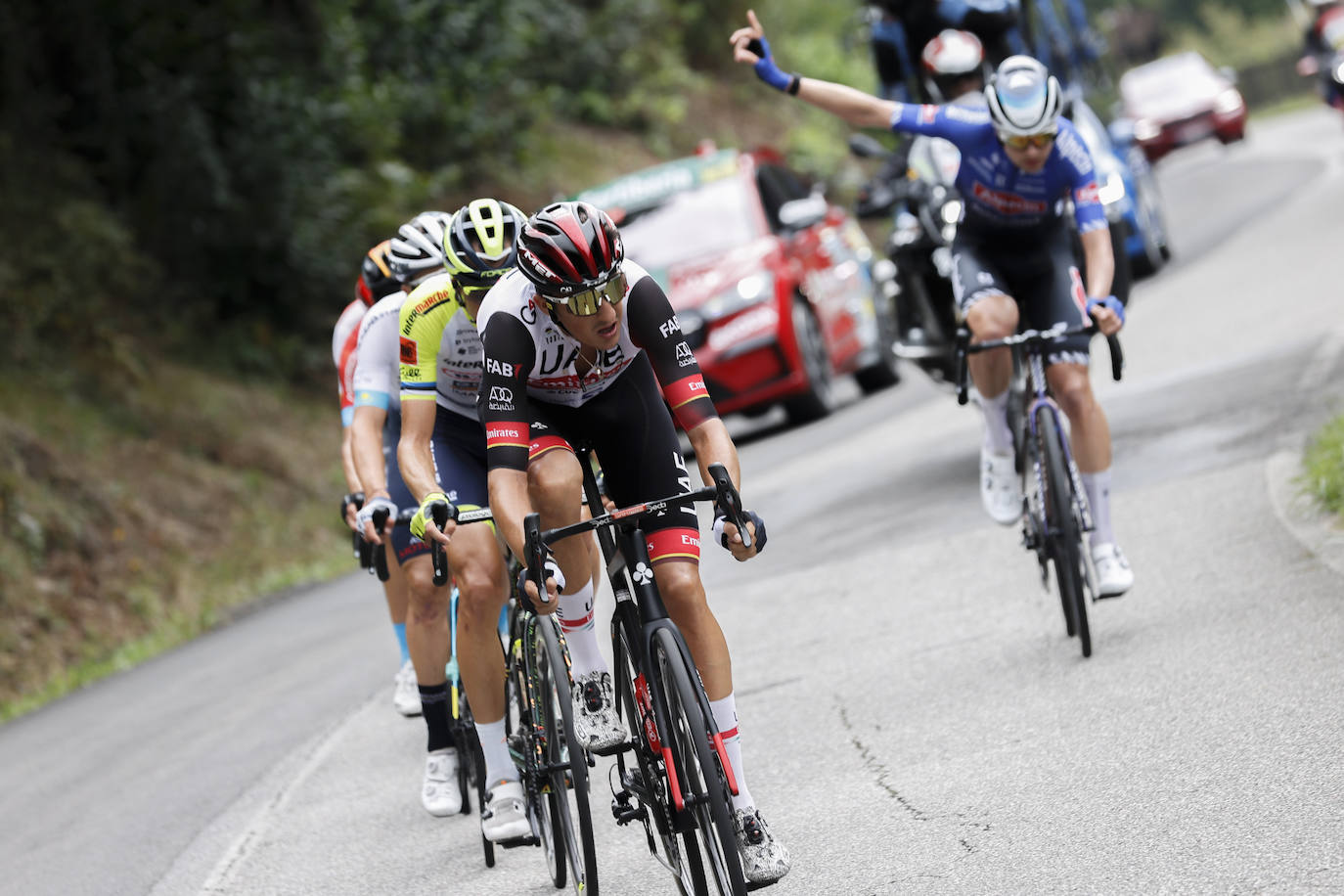 Fotos: La Vuelta a España recorre Asturias