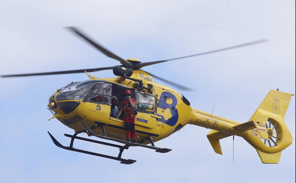 Rescate de montaña en Cabrales: Rescatan a un escalador tras resultar herido en una pierna en la cara este del Picu Urriellu