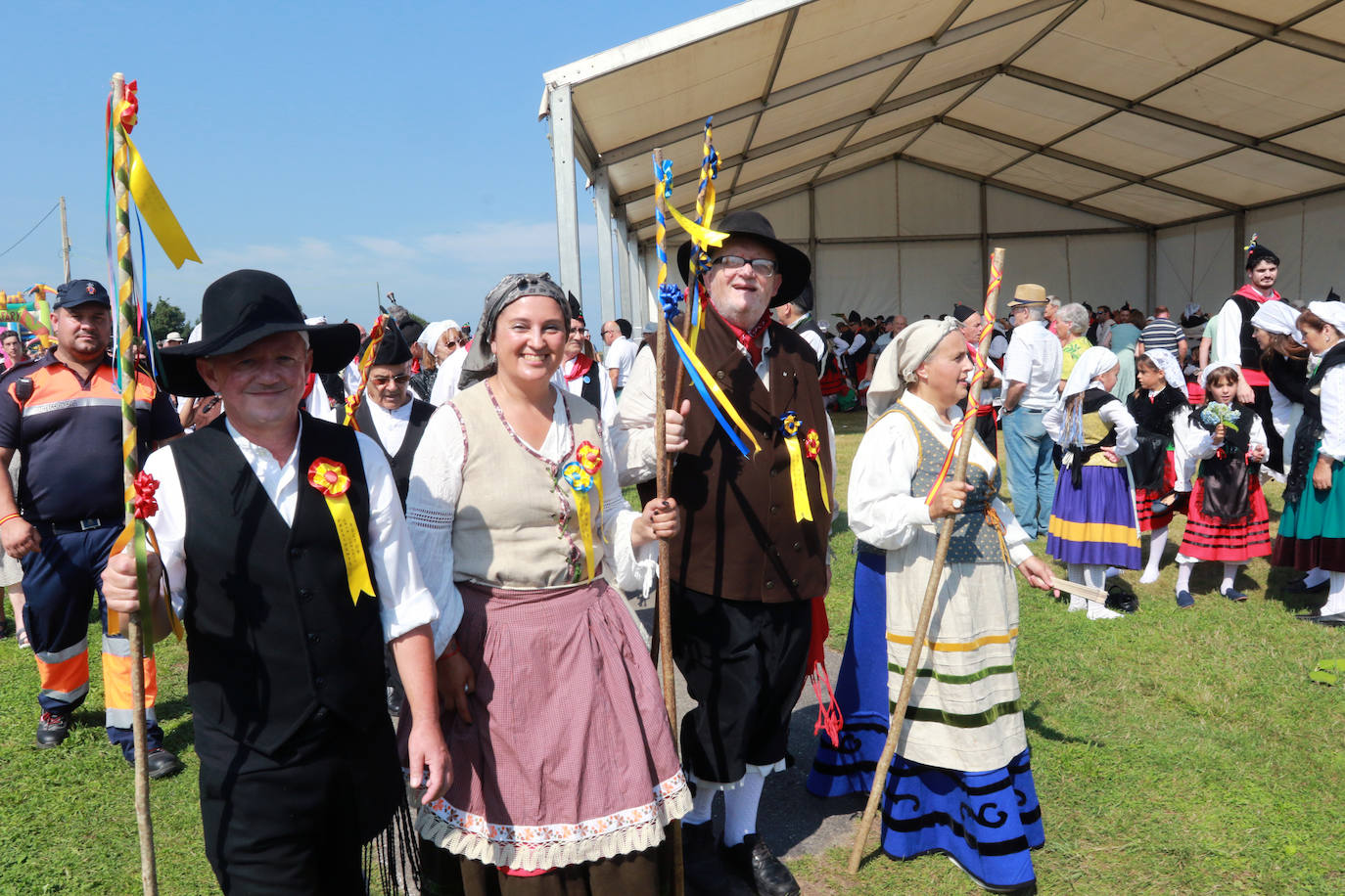 Fotos: Gran broche para las grandes fiestas de Asturias