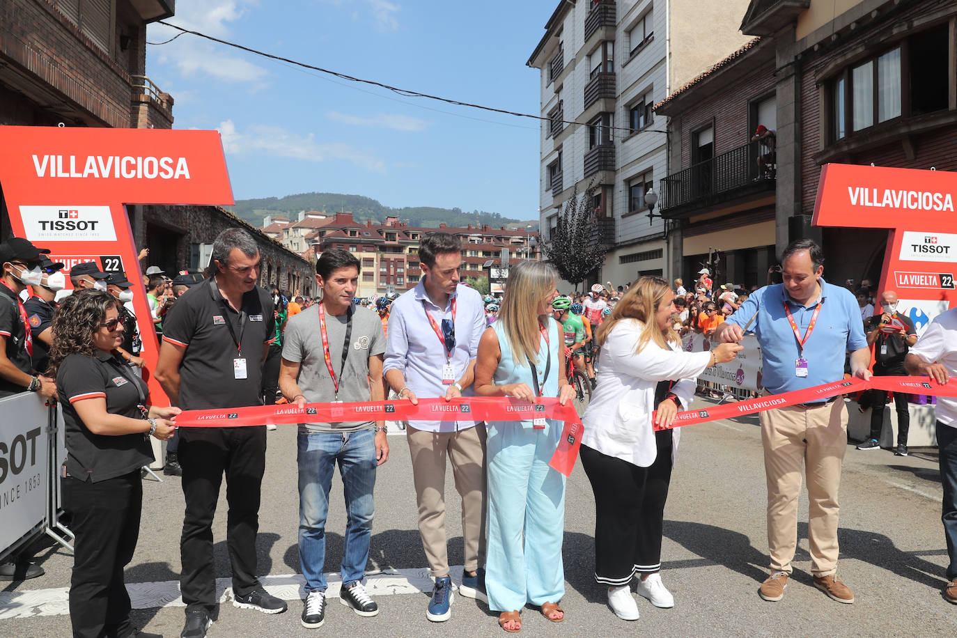 Fotos: Gran expectación en la última etapa asturiana de La Vuelta a España