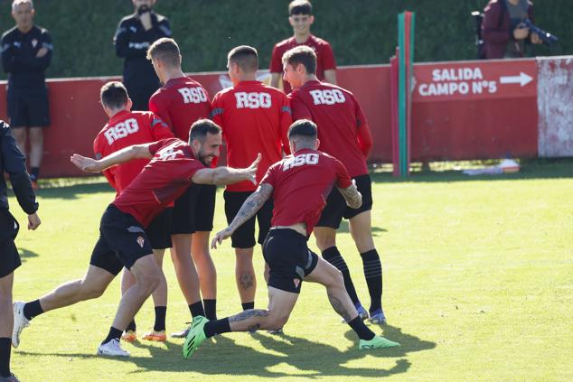 Fotos: Entrenamiento del Sporting (02-09-2022)