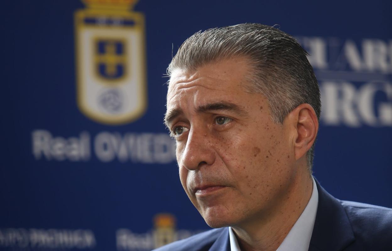 El presidente Martín Peláez. 