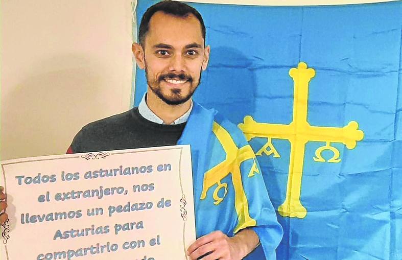 Pablo Cueva Santiago de Chile «Todos los asturianos en el extranjero nos llevamos un pedazo de Asturias para compartirlo con el mundo»