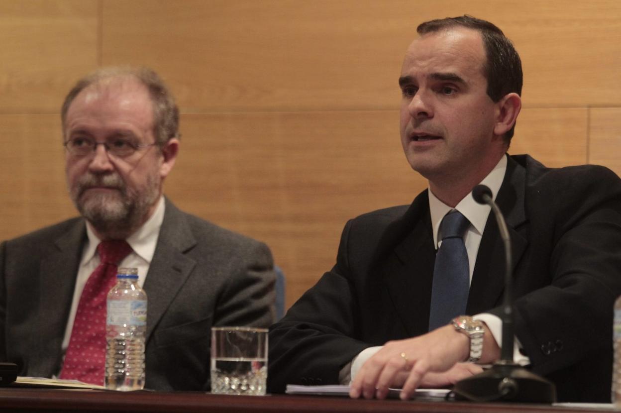 Alfredo Martínez, durante una intervención en el Ridea. 