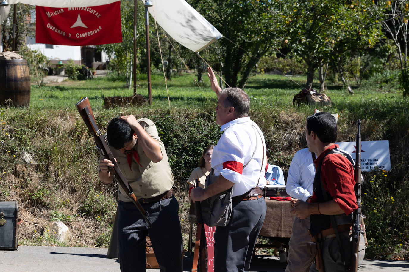 Fotos: Candamo vuelve a las armas