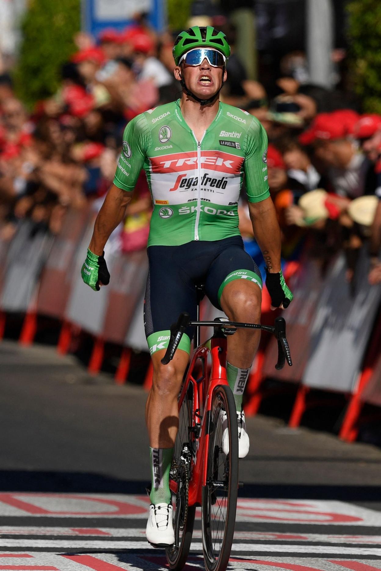 Pedersen, ganador ayer. 