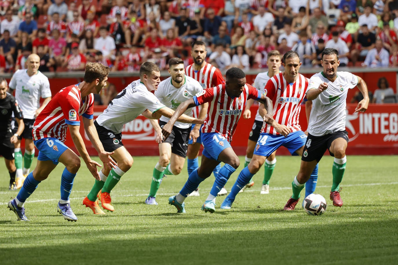 Fotos: Las mejores jugadas del Sporting - Racing