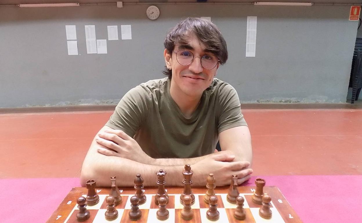 El maestro internacional Jesús Martín Duque, campeón del torneo. 