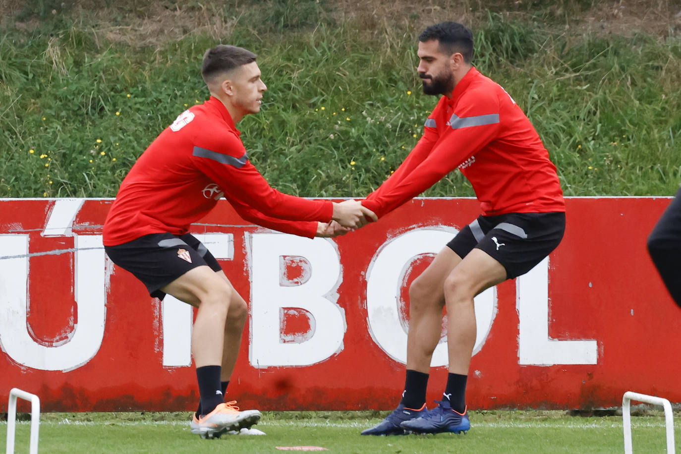 Fotos: Entrenamiento del Sporting (16-09-22)