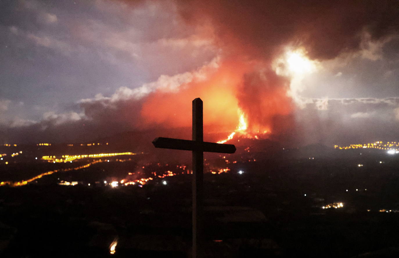 Fotos: Las imágenes más impactantes del volcán de La Palma