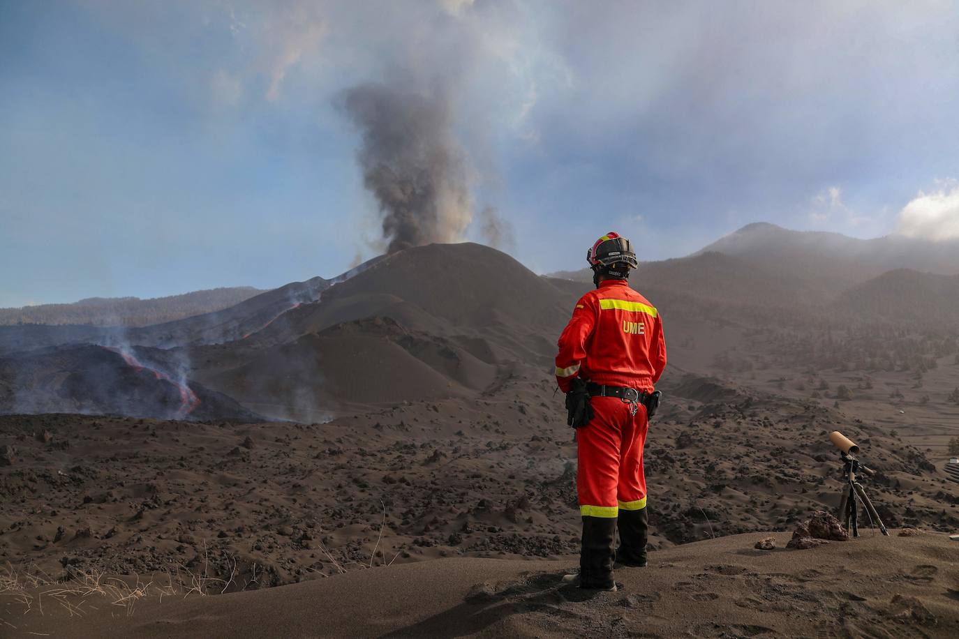 Fotos: Las imágenes más impactantes del volcán de La Palma