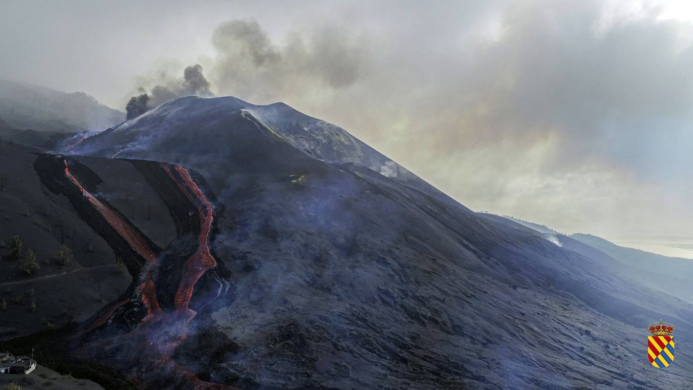 Fotos: Las imágenes más impactantes del volcán de La Palma
