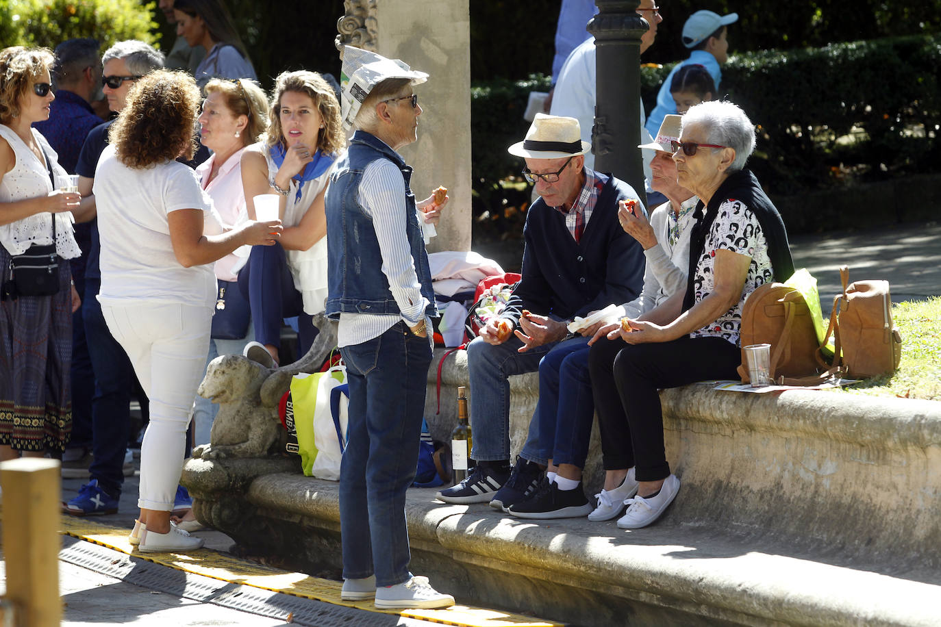 Fotos: Todas las imágenes del bollo en San Mateo