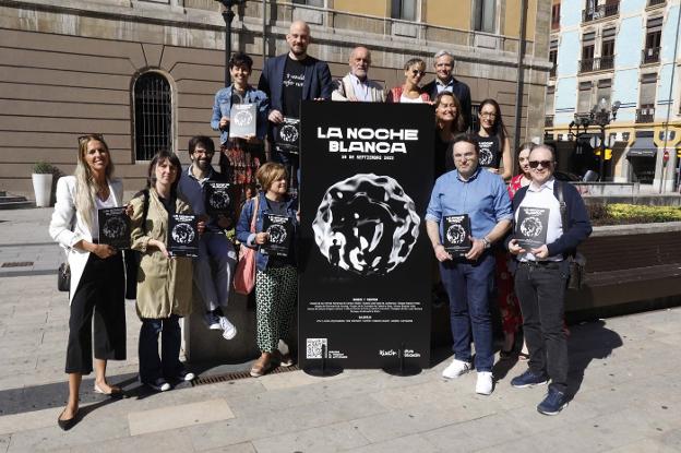 La Noche Blanca ilumina con su arte Gijón