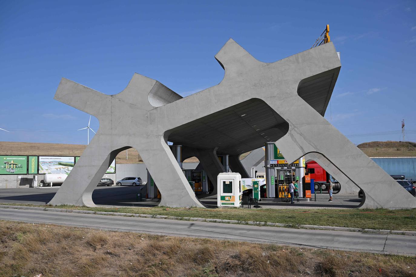 Fotos: Un recorrido por el mundo a través de las gasolineras