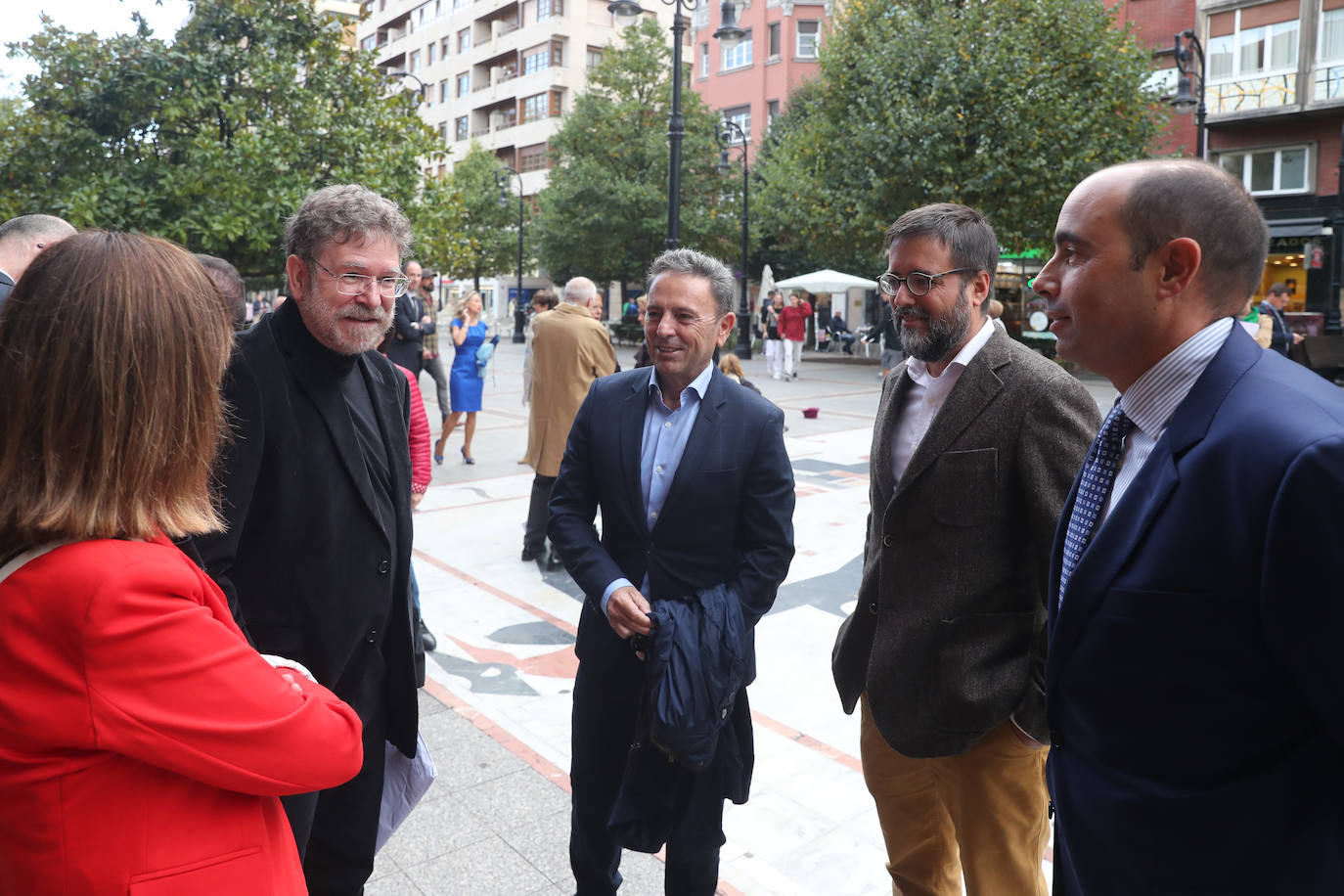 Fotos: EL COMERCIO premia al «mejor retablo de una Asturias que sabe trabajar por el futuro»