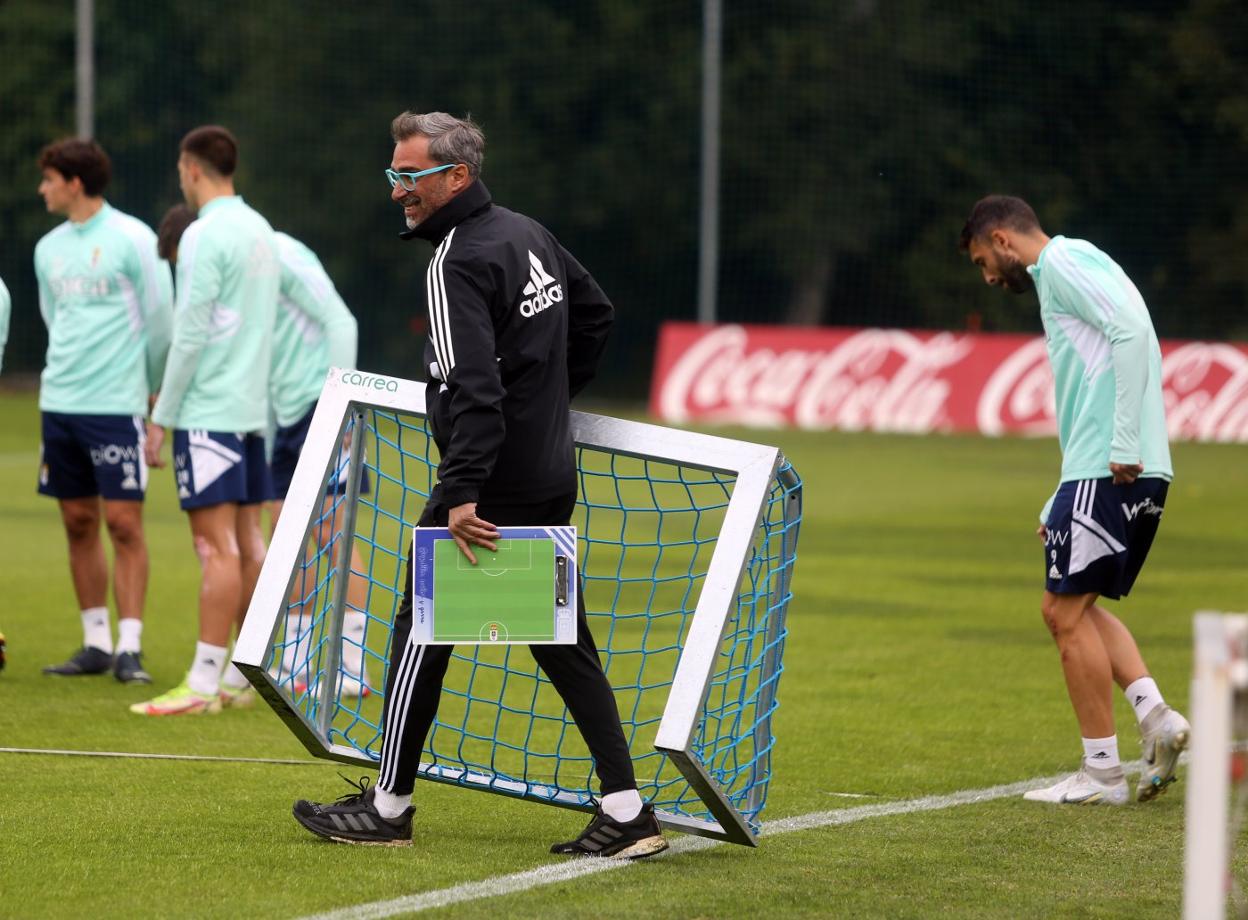 Jon Pérez Bolo, durante el entrenamiento de ayer. 