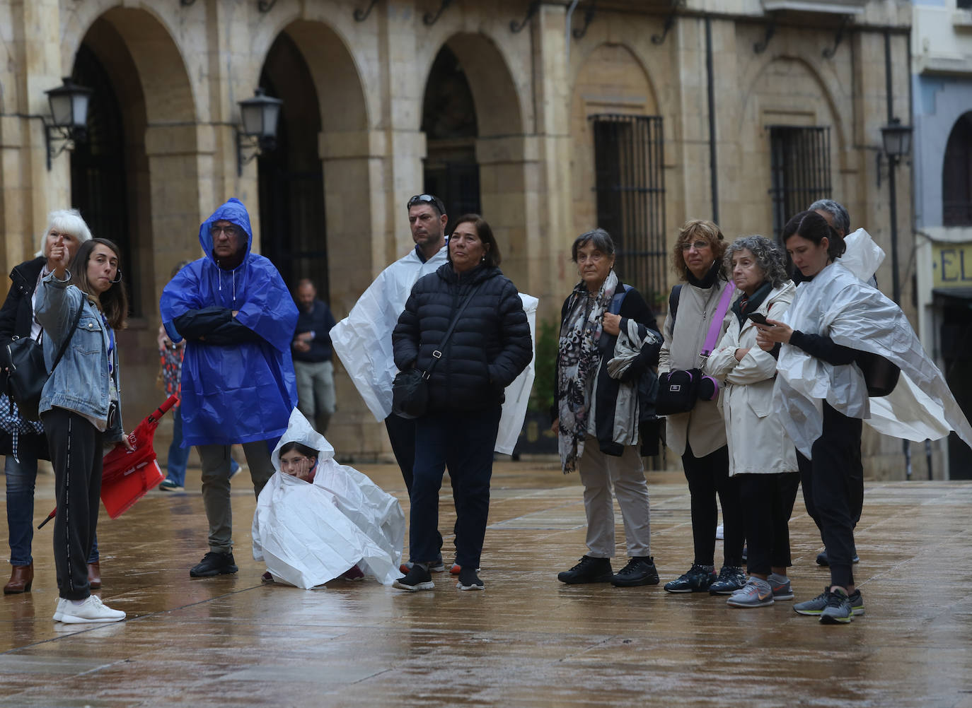 Fotos: Asturias bajo el paraguas