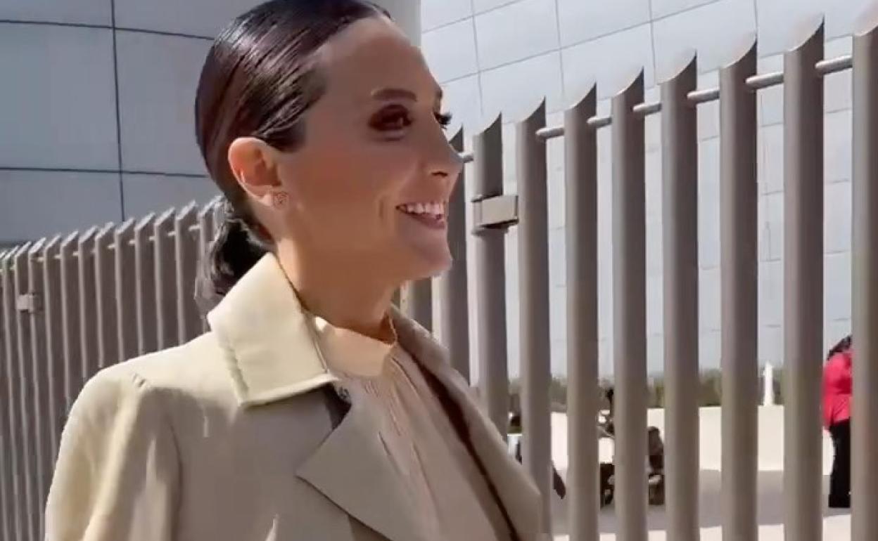 Tamara Falcó, en México. 