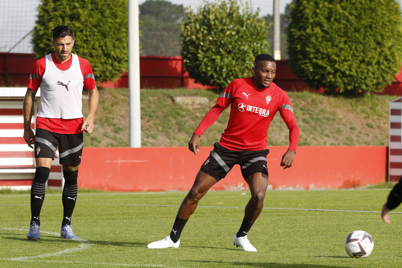 Fotos: Entrenamiento del Sporting (4-10-22)