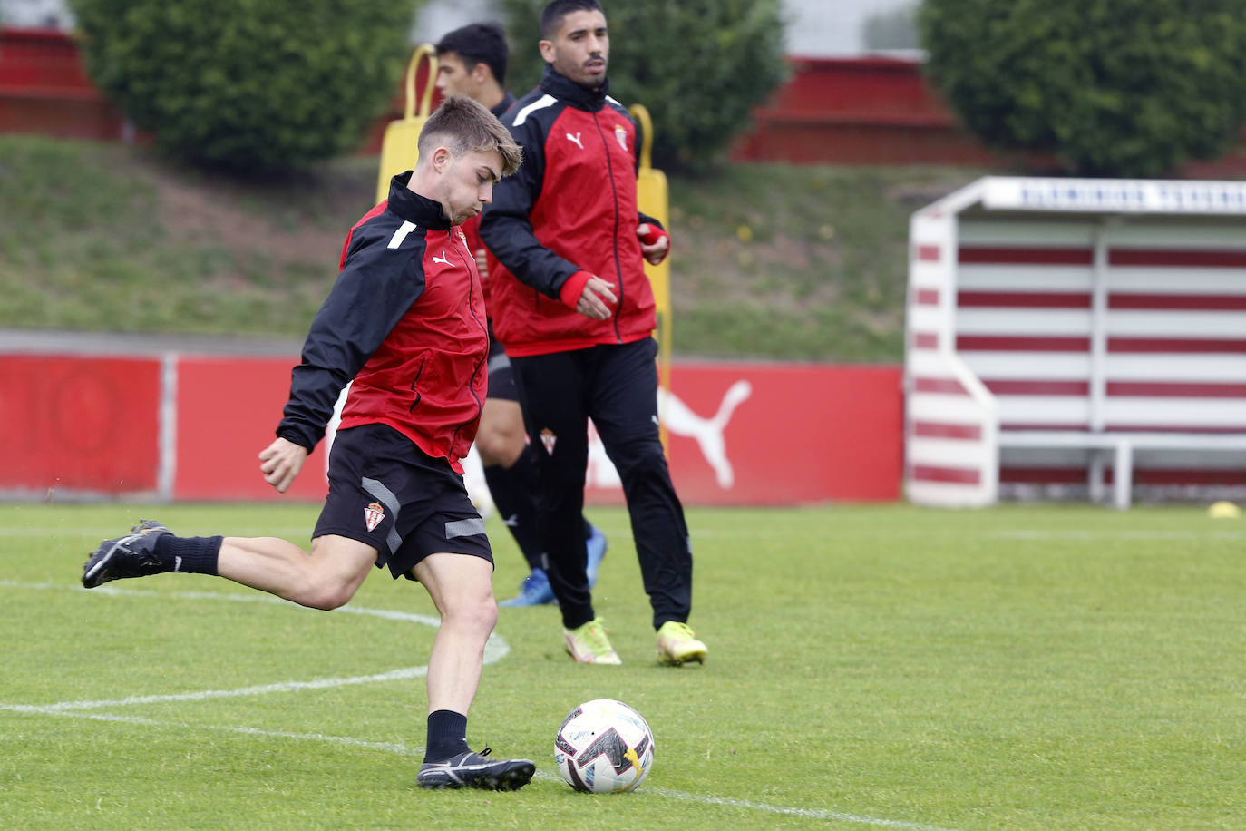 Fotos: Entrenamiento del Sporting (10/10/22)