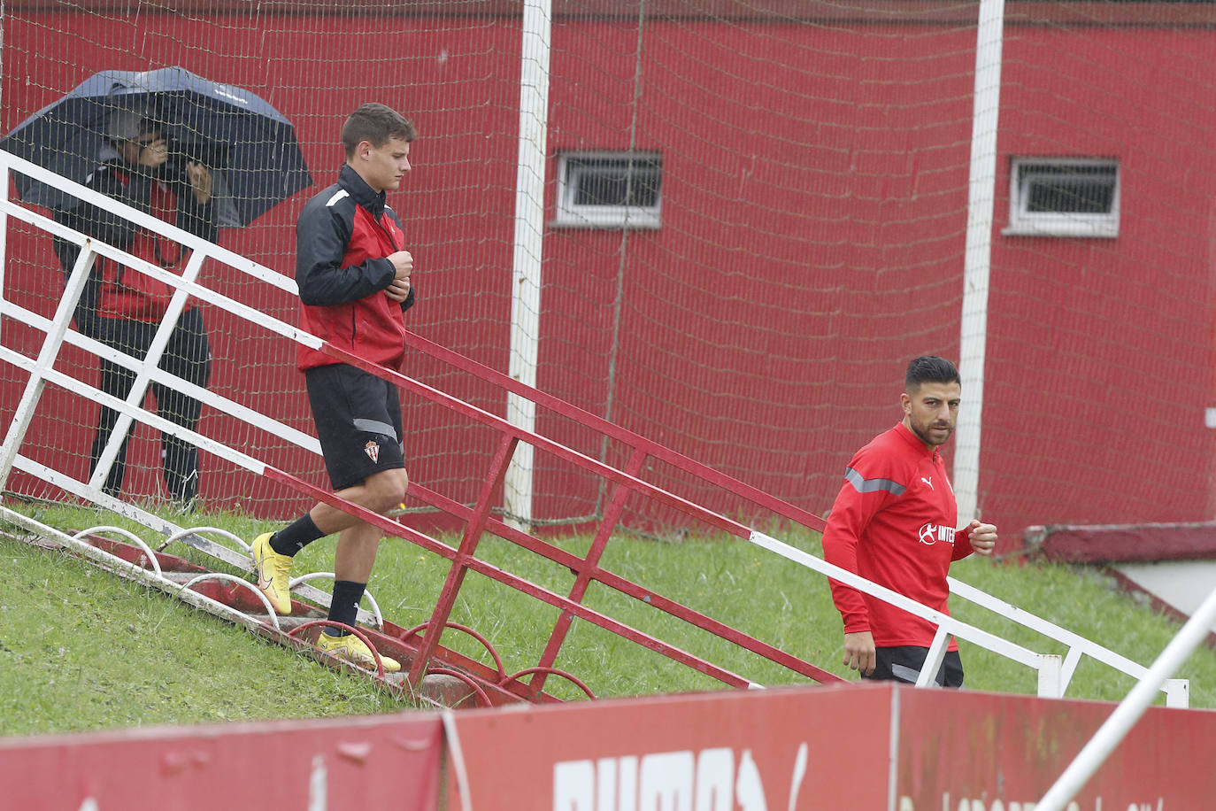 Fotos: Entrenamiento del Sporting (10/10/22)