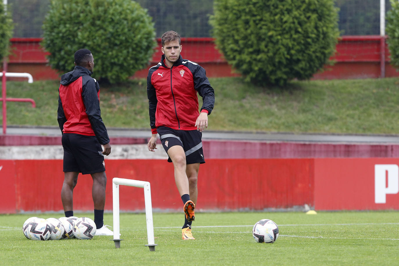 Fotos: Entrenamiento del Sporting (10/10/22)