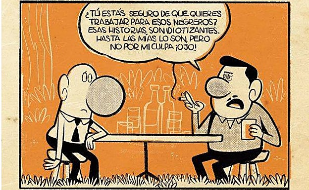 Viñeta de 'El pacto'. 