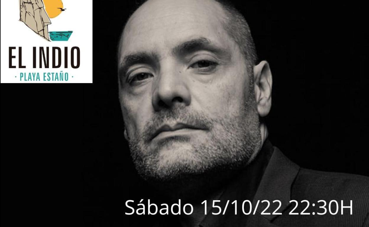 Concierto de Juanma Monterio a las 22.30h el sábado 15 de octubre