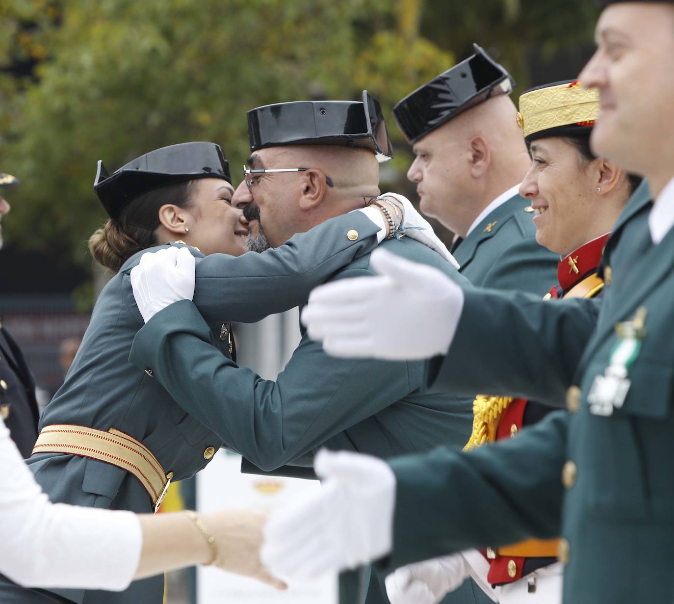 Fotos: La Guardia Civil de Gijón celebra el Pilar