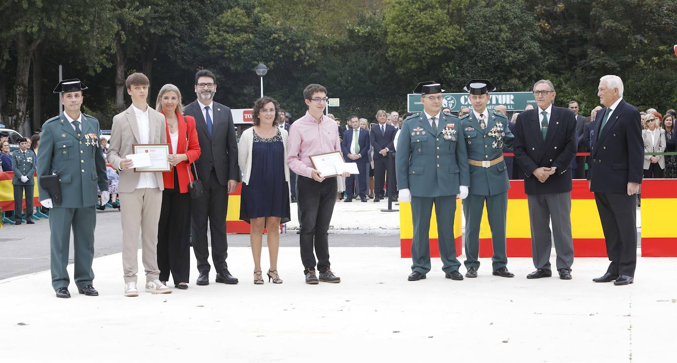 Fotos: La Guardia Civil de Gijón celebra el Pilar