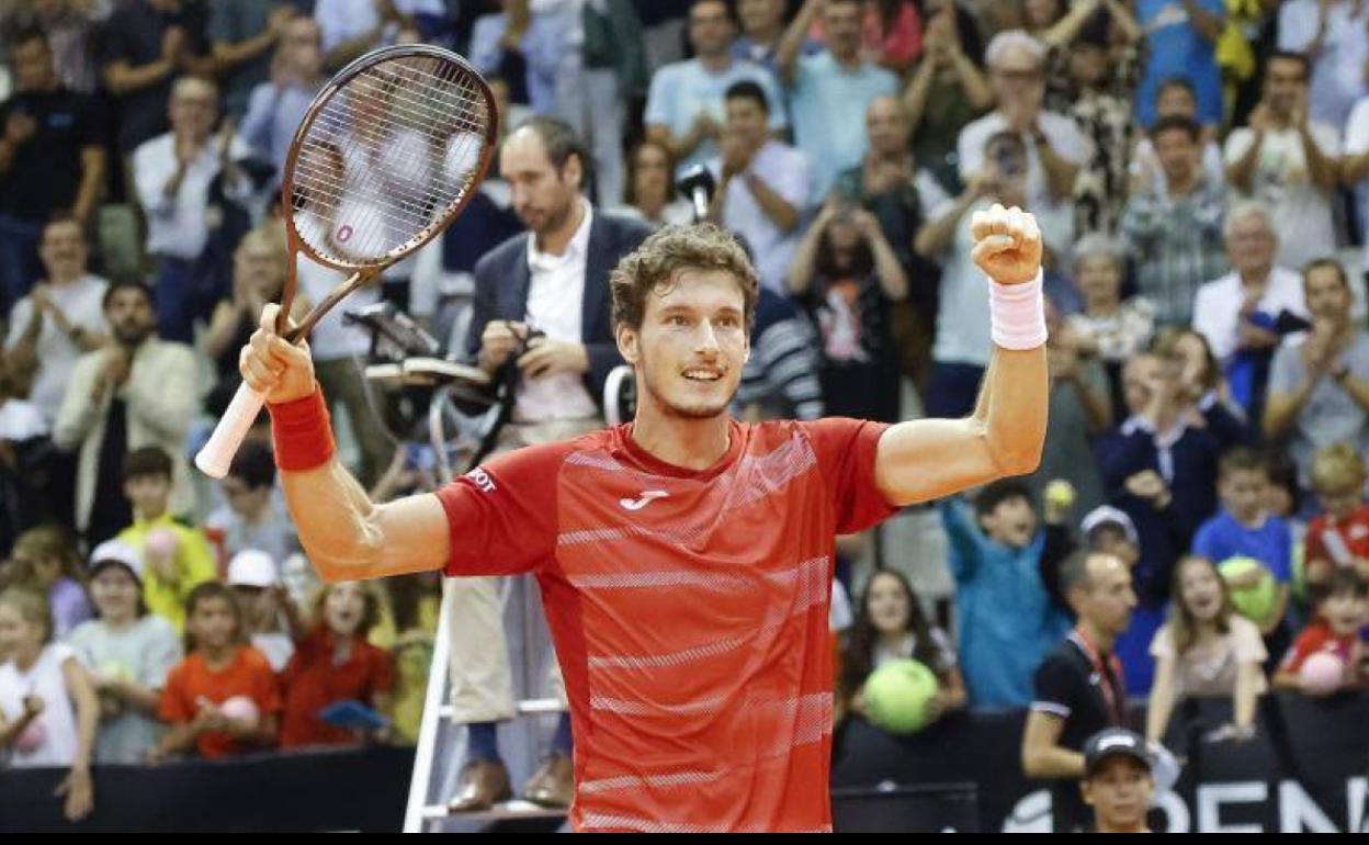 Carreño supera la primera prueba del Gijón Open ATP.