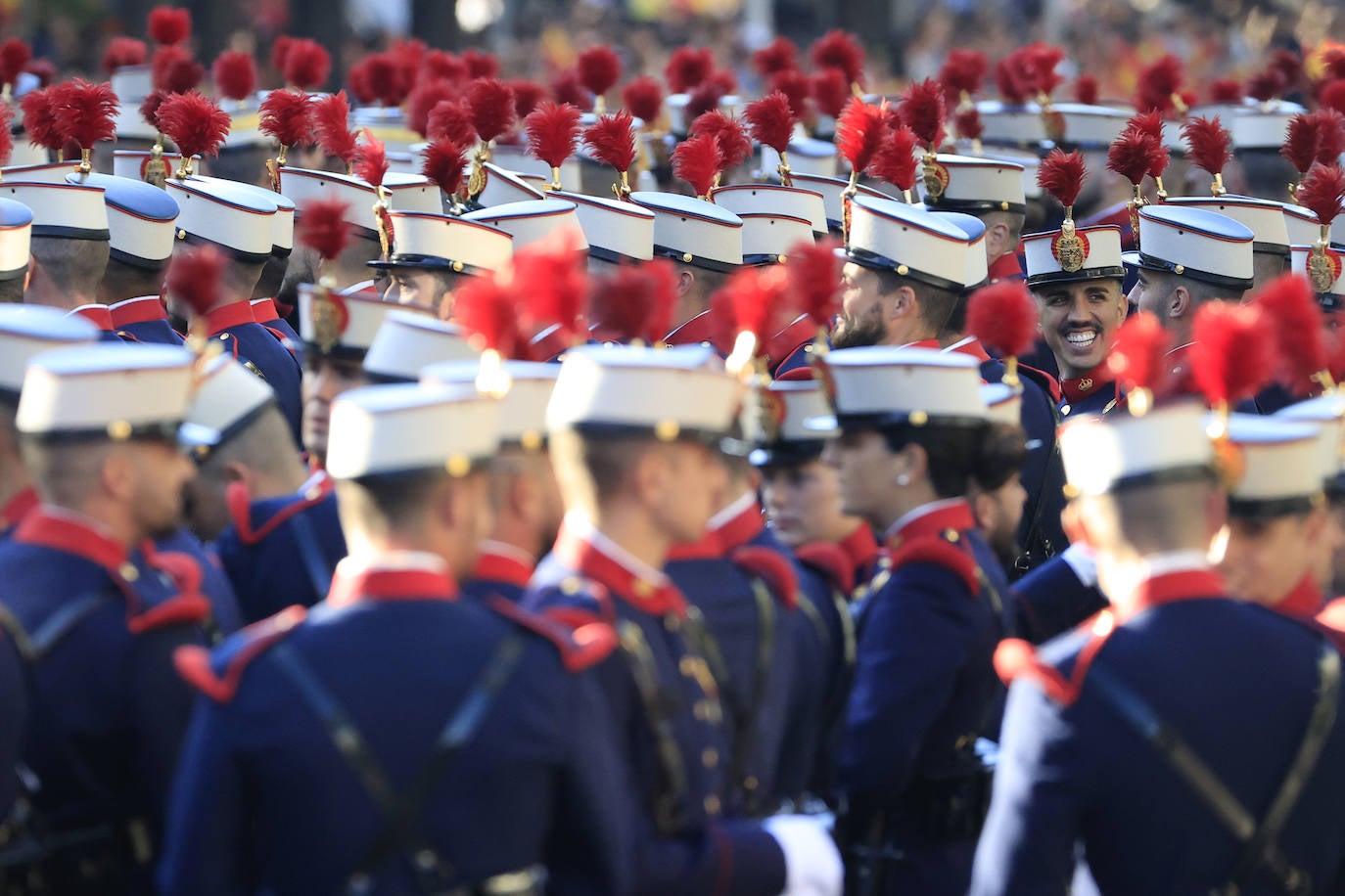 Fotos: Las imágenes del desfile del 12 de octubre presidido por los Reyes
