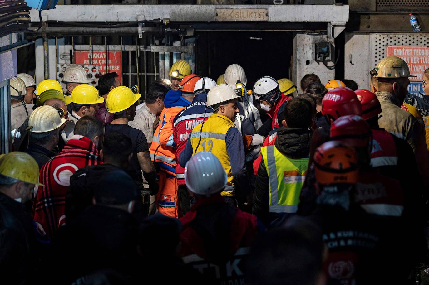 Fotos: Explosión de grisú en una mina de carbón en Turquía