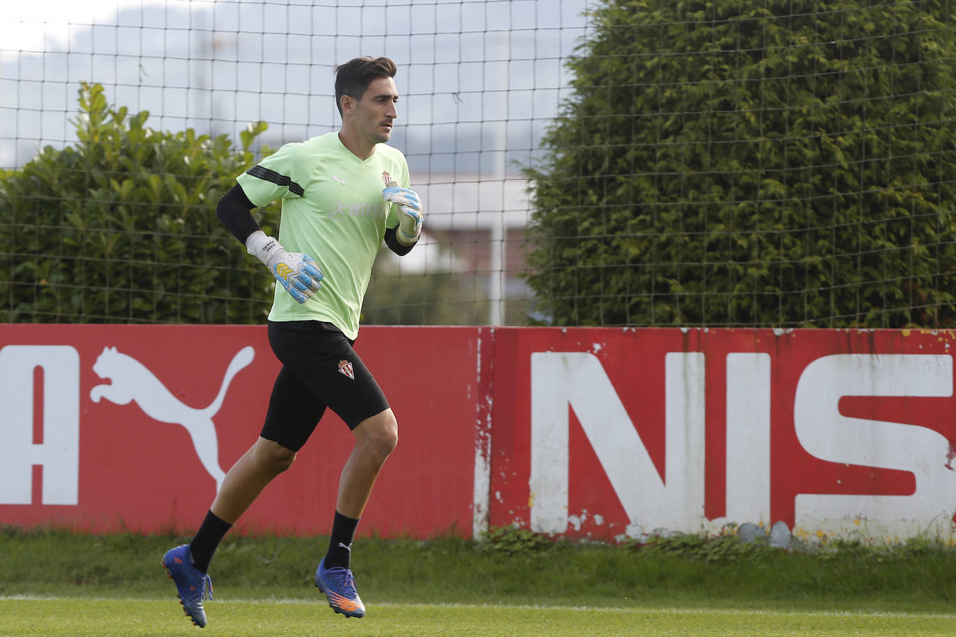 Fotos: Entrenamiento del Sporting (16-10-2022)