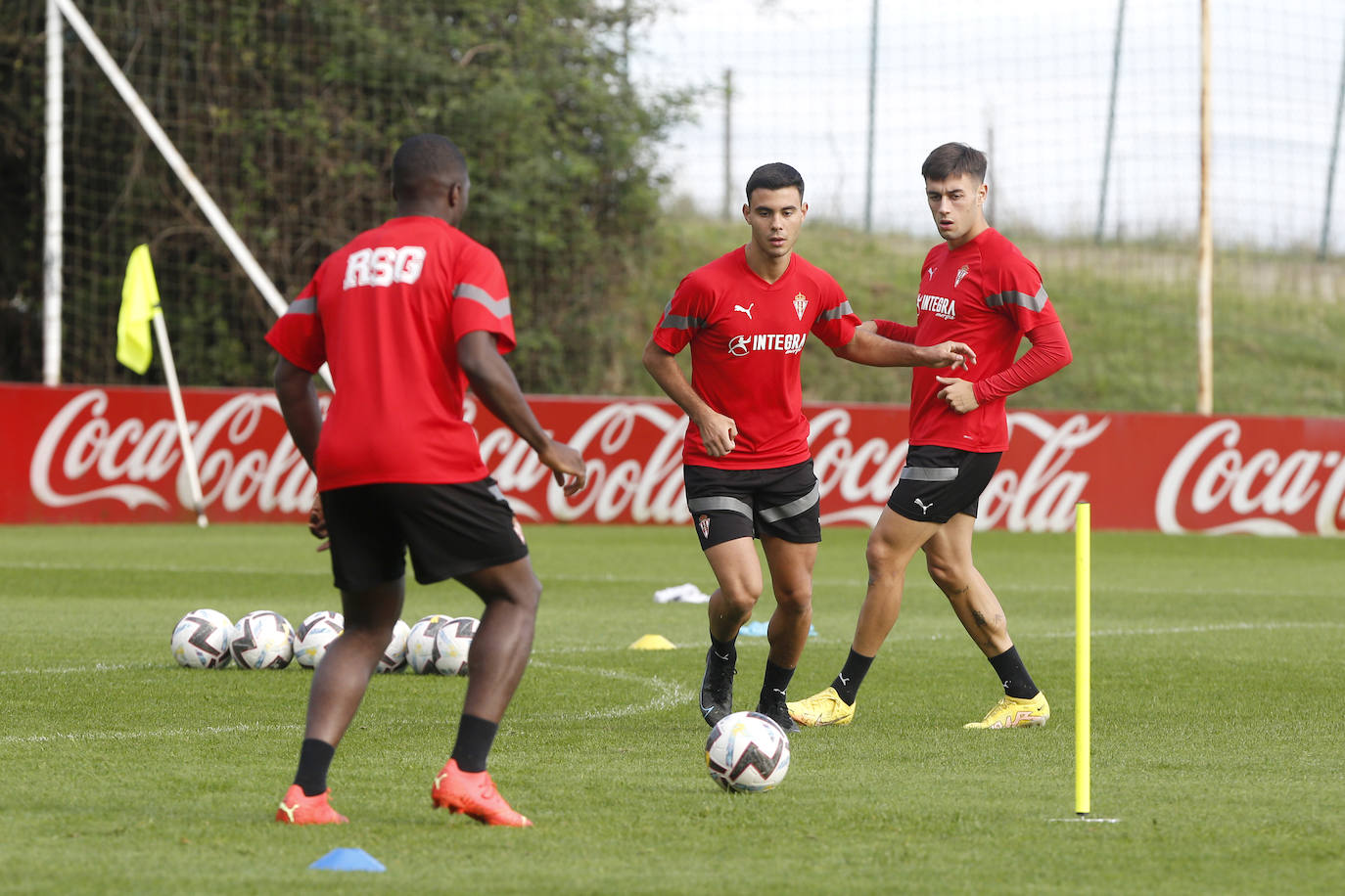 Fotos: Entrenamiento del Sporting (16-10-2022)