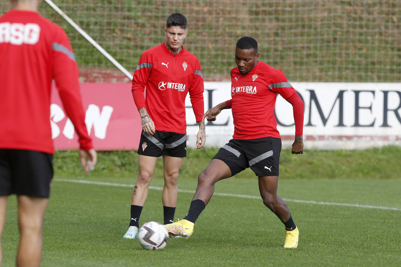 Fotos: Entrenamiento del Sporting (16-10-2022)