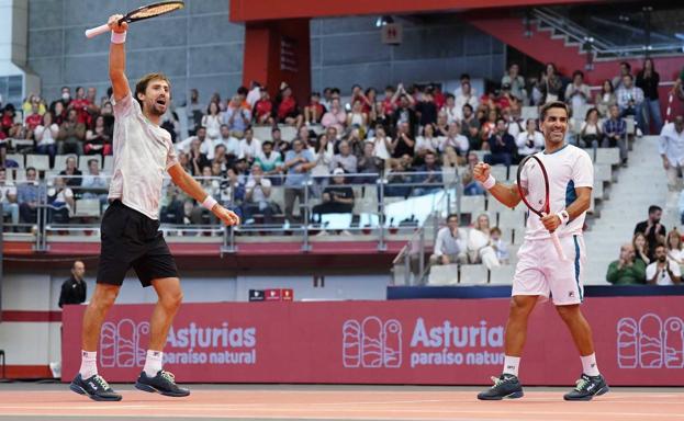 Los argentinos Máximo González y Andrés Molteni ganan la final de dobles del Gijón Open