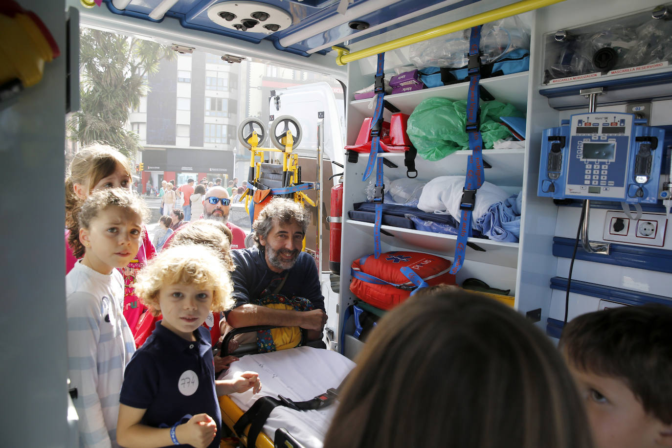 Fotos: Récord de reanimación simultánea en Gijón