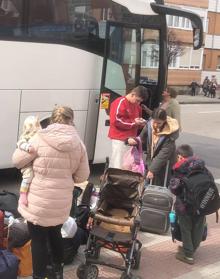 Imagen secundaria 2 - La Organización Expoacción acoge en estos momentos a 212 refugiados de Ucrania. 