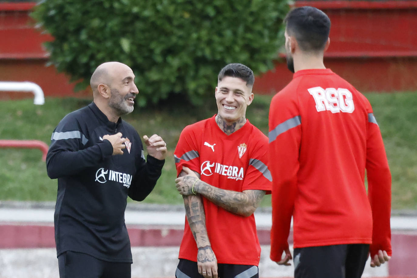 Fotos: Entrenamiento del Sporting (19-10-2022)