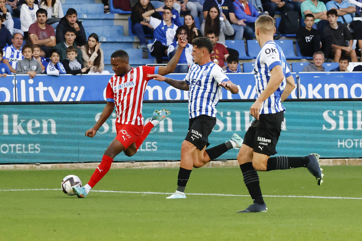 Fotos: Las mejores jugadas del Alavés - Sporting