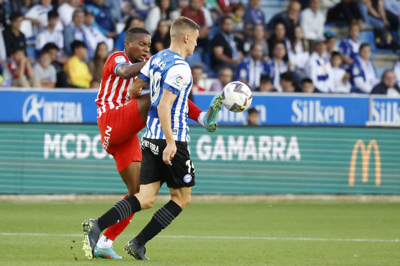 Fotos: Las mejores jugadas del Alavés - Sporting