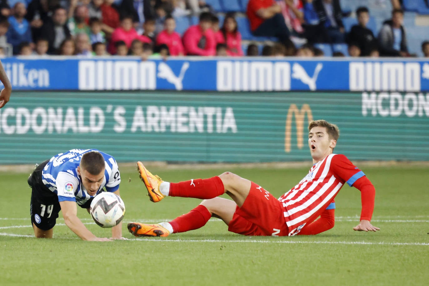 Fotos: Las mejores jugadas del Alavés - Sporting