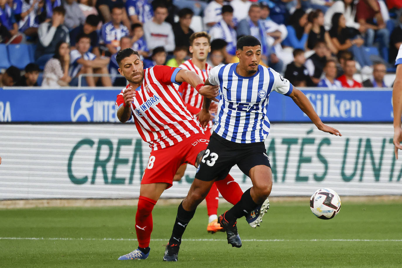 Fotos: Las mejores jugadas del Alavés - Sporting