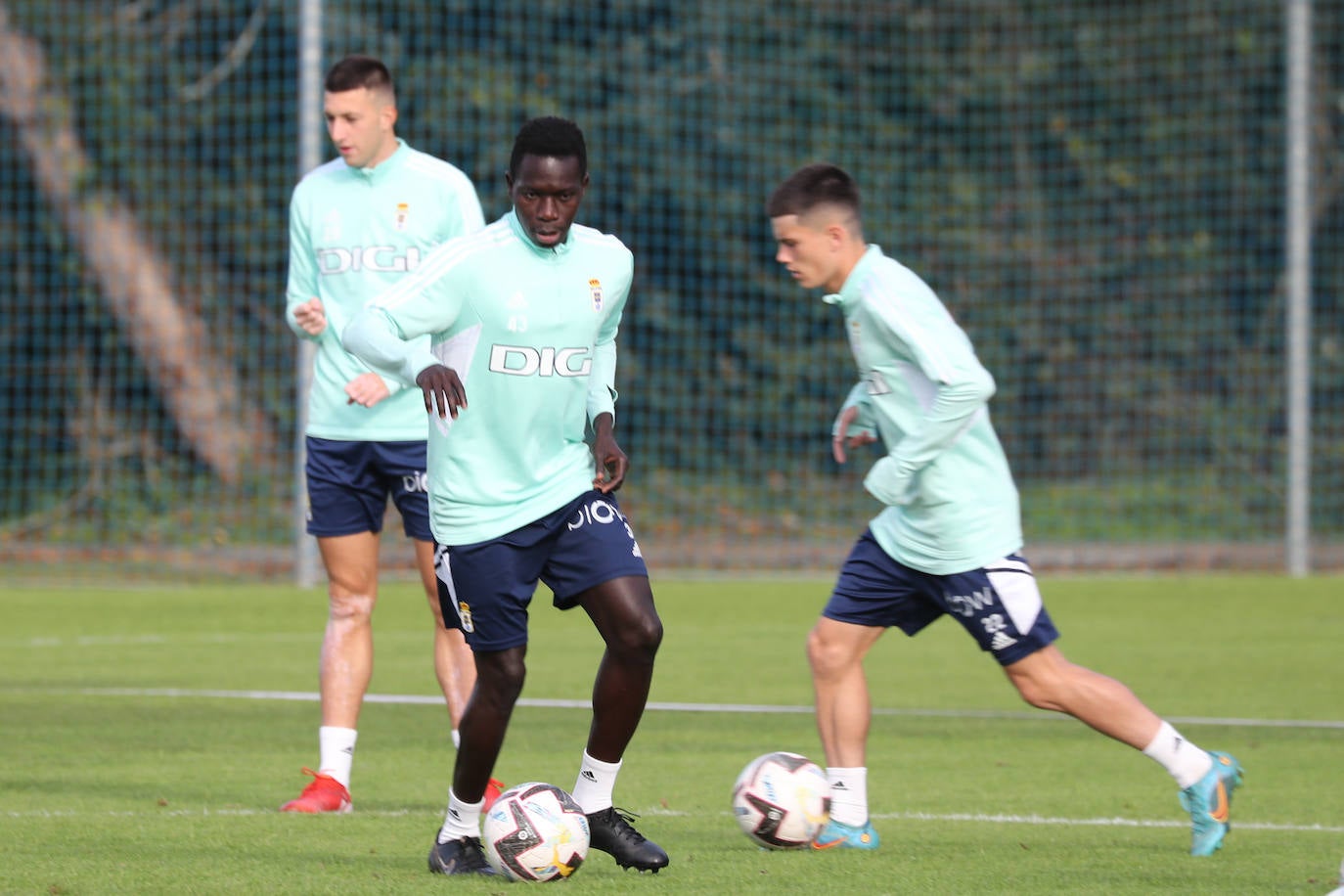 Fotos: Entrenamiento del Real Oviedo (23/10/2022)