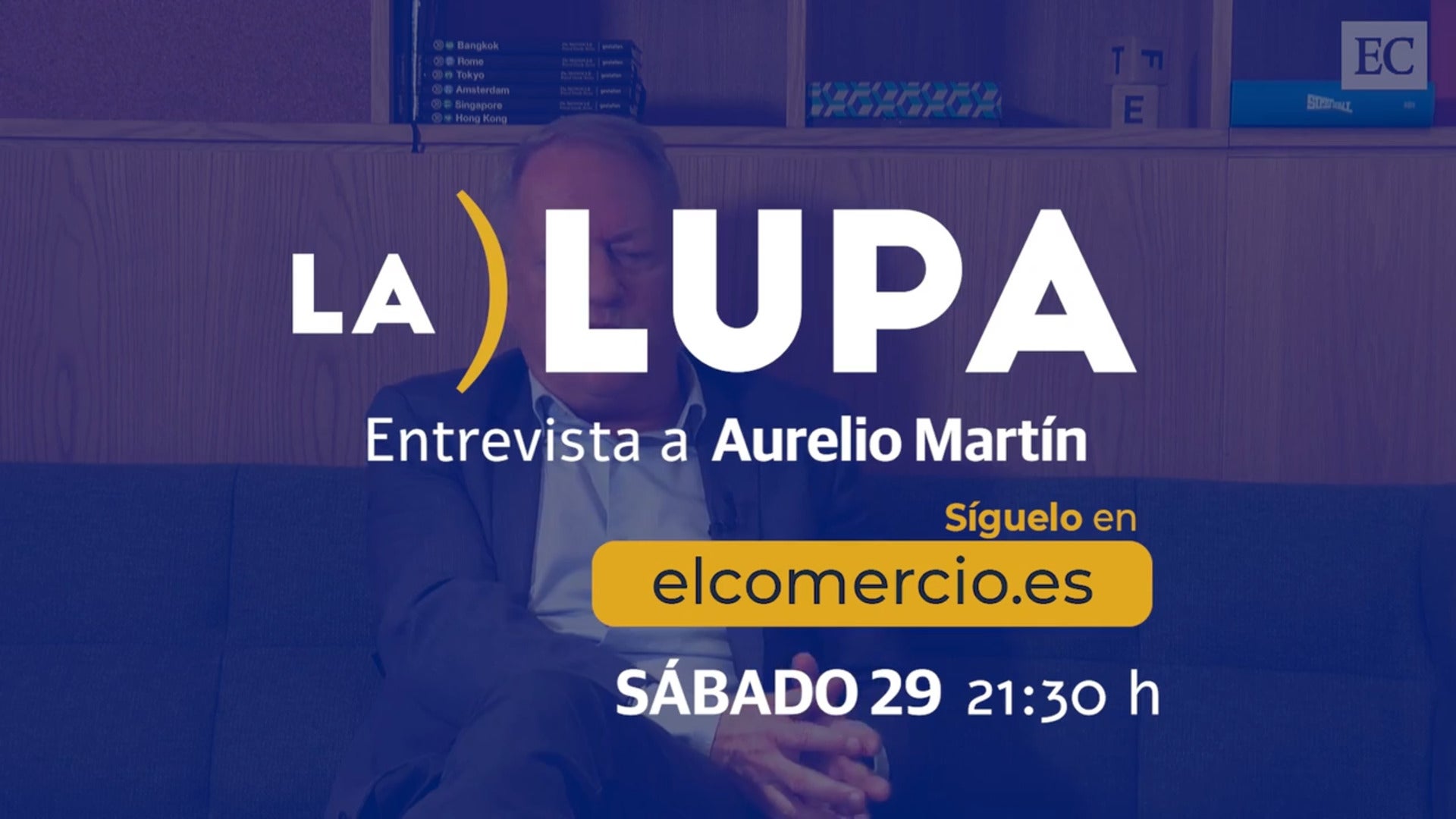 Aurelio Martín, este sábado en La Lupa