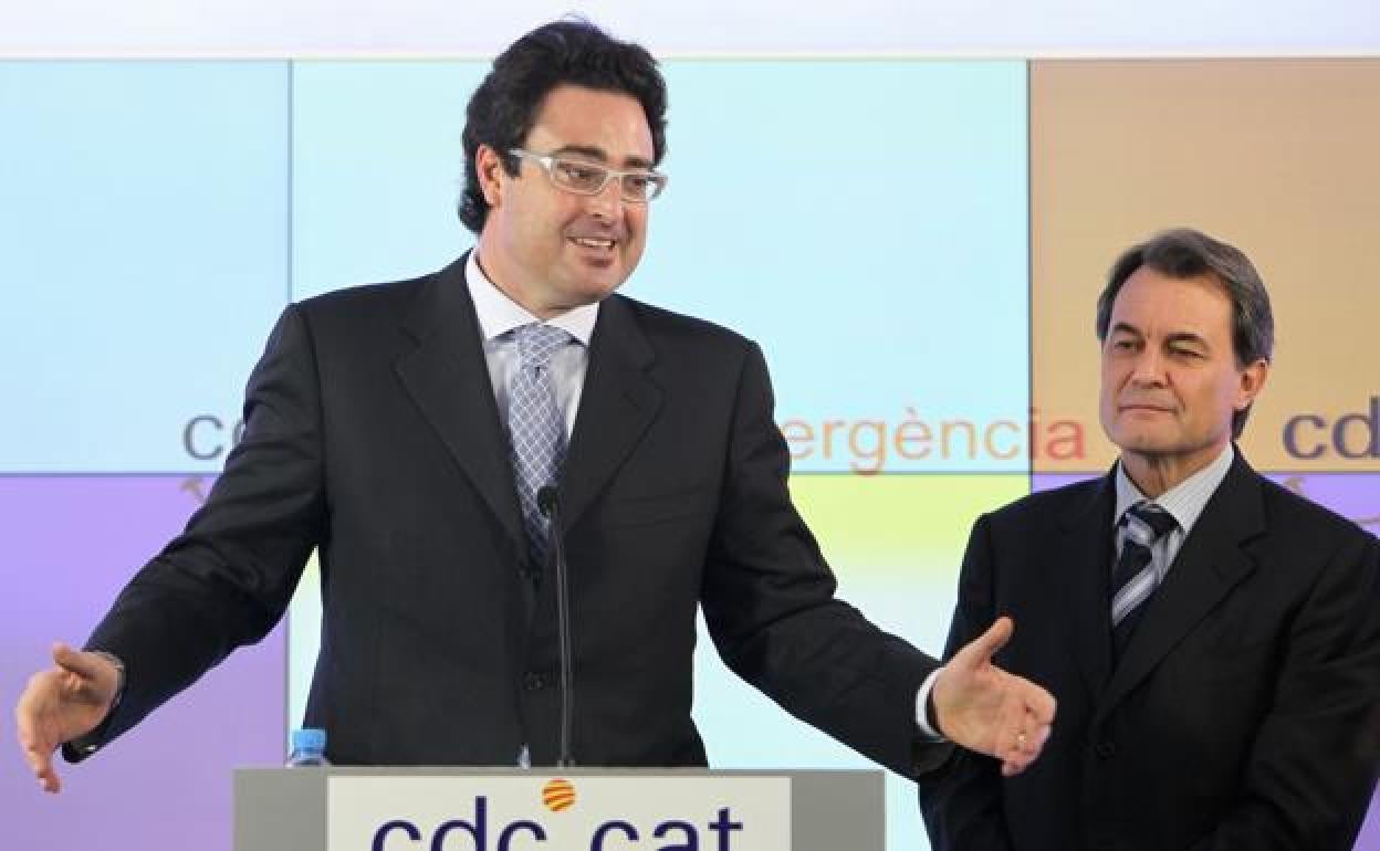 David Madí durante su etapa como director de campaña de CIU